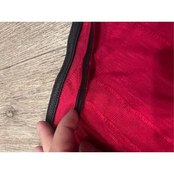 Mesmerize Red Cold Shoulder XL Top - Picture 3 of 6